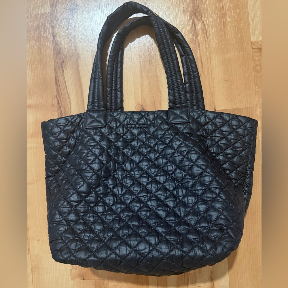 MZ Wallace Medium Metro Tote Bag Black